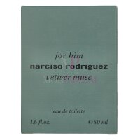 Narciso Rodriguez For Him Vetiver Musc Eau de Toilette 50ml