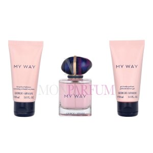 Armani My Way Geschenkset Eau de Parfum 50ml/Body Lotion 50ml/Shower Gel 50ml