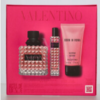 Valentino Donna Born In Roma Geschenkset Eau de Parfum 100ml/Eau de Parfum 15ml/Body Lotion 50ml