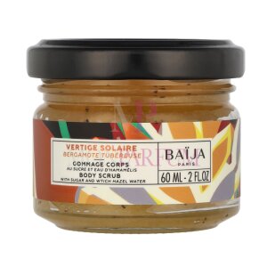Baija Vertige Solaire Body Scrub Bergamot Tuberosa 60ml