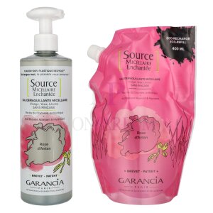Garancia Source Micellar Cleansing Water Old Rose Set 800ml
