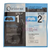 Qiriness Wrap Duo Purifying 2-Step Nose Patches 30g