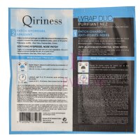Qiriness Wrap Duo Purifying 2-Step Nose Patches 30g
