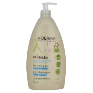 A-Derma Baby Primalba 2 In 1 Cleansing Gel 750ml