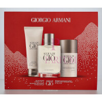 Armani Acqua Di Gio Pour Homme Geschenkset Eau de Toilette 100ml/Body Shampoo 75ml/Deo Stick 75gr