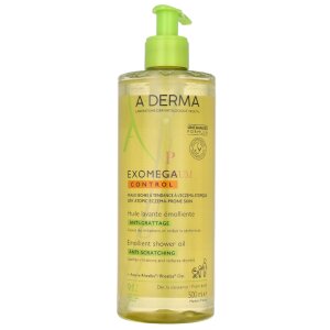 A-Derma Exomega Control Emollient Shower Oil 500ml