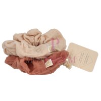 Bachca Paris Stretchy Cotton Scrunchie Set 2Stück