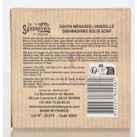 La Savonnerie De Nyons Dishwashing Solid Soap 100g