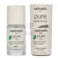 Nailmatic Pure Base & Top Nail Lacquer 8ml