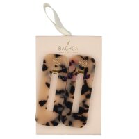 Bachca Paris Hair Slides Ecaille 2Stück