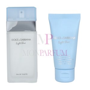 Dolce & Gabbana Light Blue Pour Femme Geschenkset Eau de Toilette 50ml/Body Cream 50ml – Holidays 23-24
