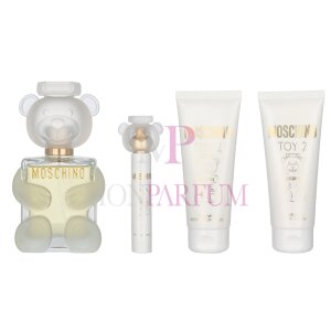 Moschino Toy 2 Geschenkset Eau de Parfum 100ml/Shower Gel 100ml/Body Lotion 100ml/Eau de Parfum 10ml