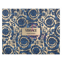 Versace Pour Homme Geschenkset Eau de Toilette 50ml/Aftershave Balm 50ml/Shampoo 50ml