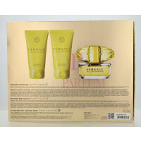 Versace Yellow Diamond Geschenkset Eau de Toilette 50ml/Shower Gel 50ml/Body Lotion  50ml