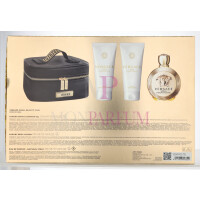 Versace Eros Pour Femme Geschenkset Eau de Parfum 100ml/Bath & Shower Gel 100ml/Body Lotion 100ml/Bag