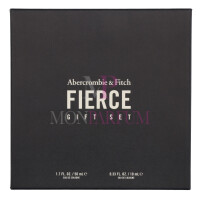Abercrombie & Fitch Fierce Geschenkset Edc 50ml/Edc Travel Spray 10ml