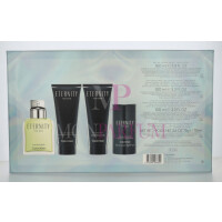 Calvin Klein Eternity For Men Geschenkset Eau de Parfum 100ml/Body Wash 100ml/After Shave 100ml/Deo Stick 75ml