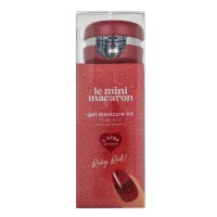 Le Mini Macaron Ruby Red! - Semi-Permanent Nail Polish Set 6Stück