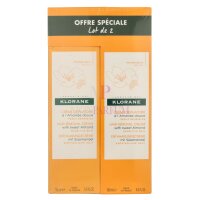 Klorane Hair Removal Cream With Sweet Almond Duo Set 300ml