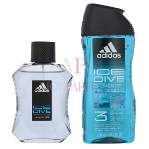 Adidas Ice Dive Geschenkset 350ml