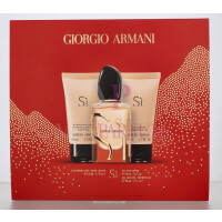 Armani Si Geschenkset Eau de Parfum 50ml/Body Lotion 50ml/Shower Gel 50ml