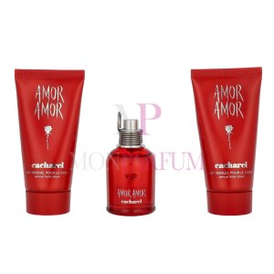 Cacharel Amor Amor Geschenkset Eau de Toilette 30ml/2x50ml Body Lotion