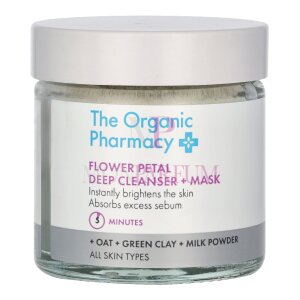 The Organic Pharmacy Flower Petal Deep Cleanser & Mask 40g