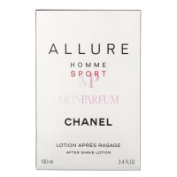 Chanel Allure Homme Sport After Shave Lotion Allure Homme Sport Lotion Apres-Rasage 100ml
