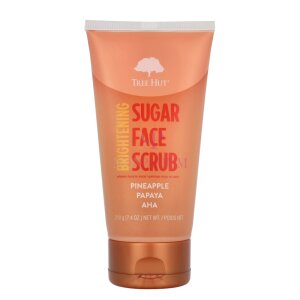 Tree Hut Brightening Pineapple & Papaya Sugar Face Scrub 210g