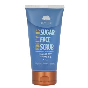 Tree Hut Purifying Blueberry Turmeric Sugar Face Scrub 210g
