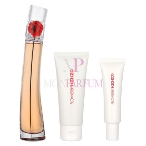 Kenzo Flower By Kenzo Geschenkset Eau de Parfum 50ml/Body Cream 75ml/Hand Cream 20ml