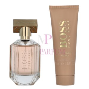 Hugo Boss The Scent Geschenkset Eau de Parfum 50ml/Body Lotion 75ml