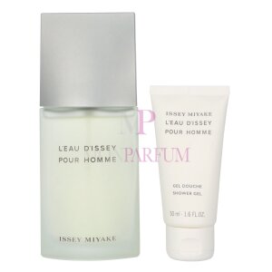 Issey Miyake LEau DIssey Pour Homme Geschenkset Eau de Toilette 75ml/Shower Gel 50ml