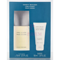 Issey Miyake LEau DIssey Pour Homme Geschenkset Eau de Toilette 75ml/Shower Gel 50ml