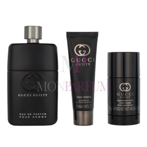 Gucci Guilty Pour Homme Geschenkset Eau de Parfum 90ml/Shower Gel 50ml/Deodorant Stick 75g
