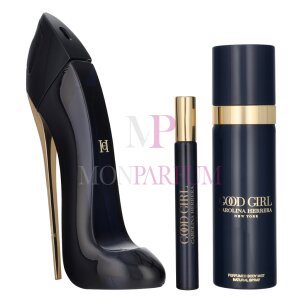 Carolina Herrera Good Girl Geschenkset Eau de Parfum 80 ml/Body Mist 100 ml/Edp Travel Spray 10 ml