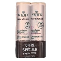 Nuxe Reve De Miel Lip Moisturizing Stick Duo Set 8g