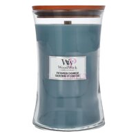 Woodwick Evergreen Cashmere Large Hourglass Candle...