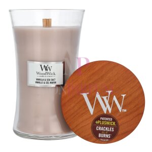 Woodwick Vanilla & Sea Salt Candle 610g