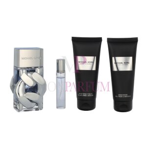 Michael Kors Pour Homme Geschenkset Eau de Parfum 100ml/Shower Gel 100ml/After Shave Balm 100ml/Eau de Parfum 10ml
