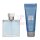 Azzaro Chrome Geschenkset Eau de Toilette 50ml/Hair & Body Shampoo 75ml