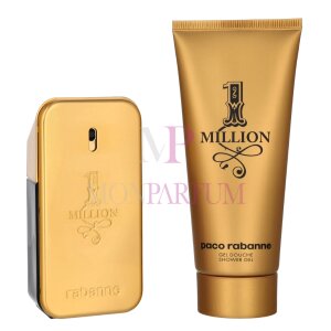 Paco Rabanne 1 Million Geschenkset Eau de Toilette 50ml/Shower Gel 100ml
