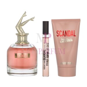 Jean Paul Gaultier Scandal Geschenkset Eau de Parfum 80ml/Body Lotion 75ml/Eau de Parfum 10ml