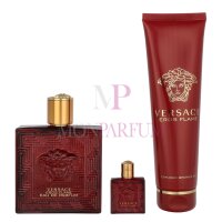 Versace Eros Flame Geschenkset Eau de Parfum 100ml/ Bath & Shower Gel 150ml/Miniatura