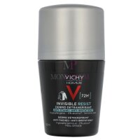 Vichy Homme Invisible Resist 72H Deo Roll-On 50ml