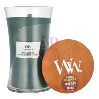Woodwick Mint Leaves & Oak Large Hourglass Candle 1Stk