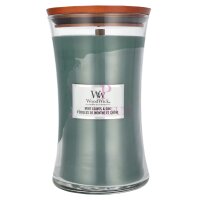 Woodwick Mint Leaves & Oak Large Hourglass Candle...