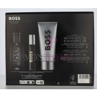 Hugo Boss Bottled Geschenkset Eau de Parfum 100ml/ Eau de Parfum 10ml/Shower Gel 100ml