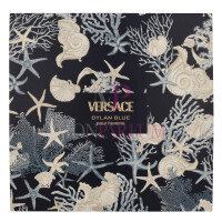 Versace Dylan Blue Pour Homme Geschenkset Eau de Toilette 100ml/Bath & Shower Gel 150ml/Edt 5ml