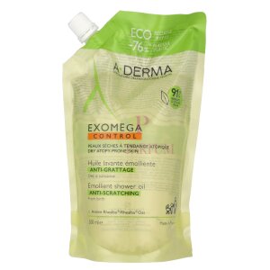 A-Derma Exomega Control Emollient Shower Oil - Refill 500ml